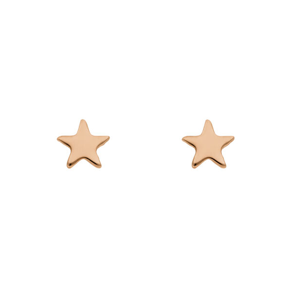 Ohrstecker MINI Stars, 14 Karat Rosegold