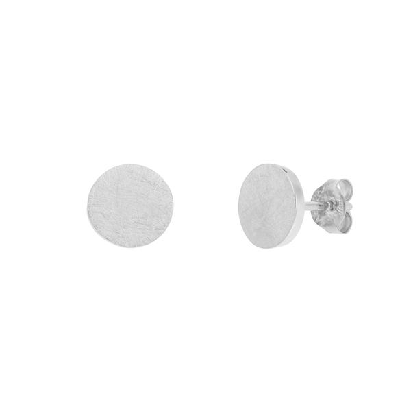Leaf Jewelry Ohrstecker Plättchen, klein, 925 Sterlingsilber