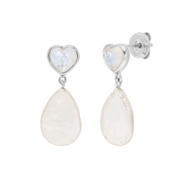 Ohrstecker VALENTINE PEARLS, 925 Sterlingsilber
