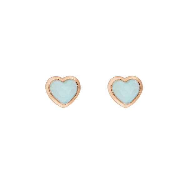 Leaf Jewelry Ohrstecker Valentine, Rosegold