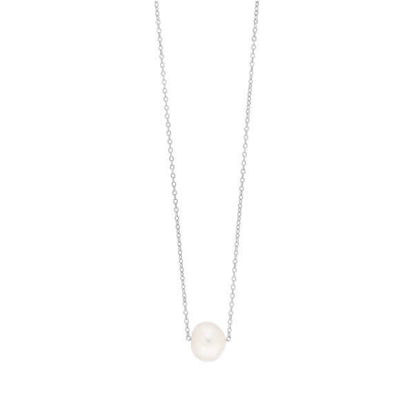 Halskette Perlen Tropfen, 925er Silber Bild 2