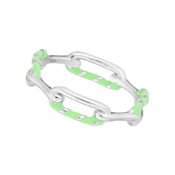 Ring Neon Twist, 925 Sterlingsilber, grn
