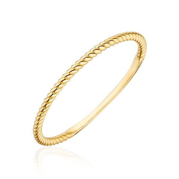 Ring Twist, 18 K Gelbgold, Gr.50