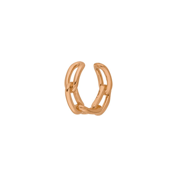 Silber Earcuff, CHAIN, Rosegold