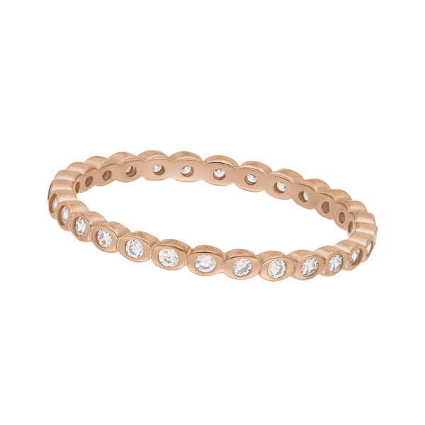 Ring Memories, 18 Karat Rosegold vergoldet
