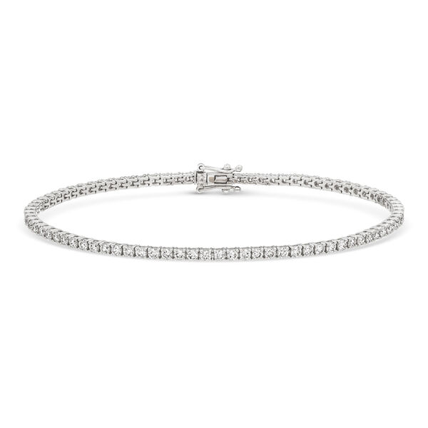 Tennisarmband mit Diamanten, Weigold, 2.11ct, 18.0 cm