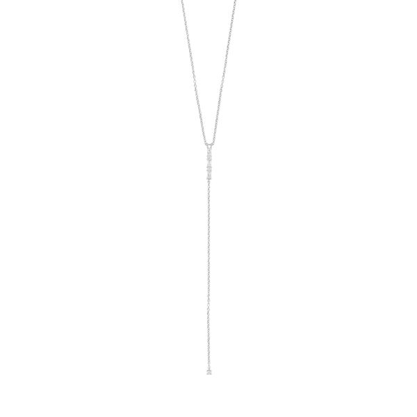 Y-Halskette ICE CUBE, 925 Sterlingsilber