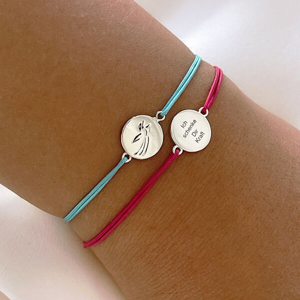 Charity Armband KOLIBRI, Grau Bild 4