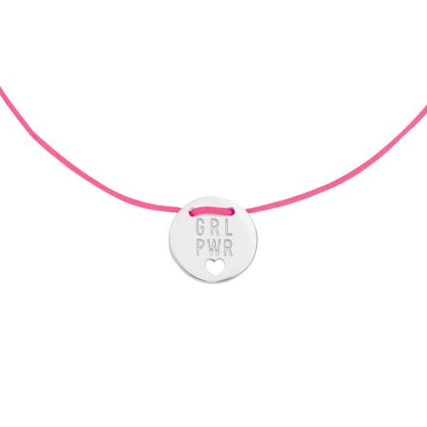 Charity Armband GRL PWR, Pink Bild 2