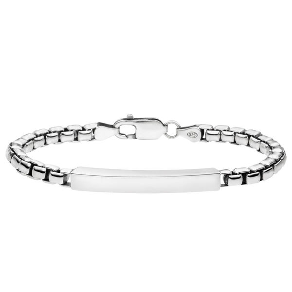 Herrenarmband geflochten, 925 Sterlingsilber Bild 2