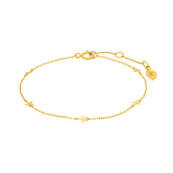 Armkette MINI Stars, 14 Karat Gelbgold Bild 4