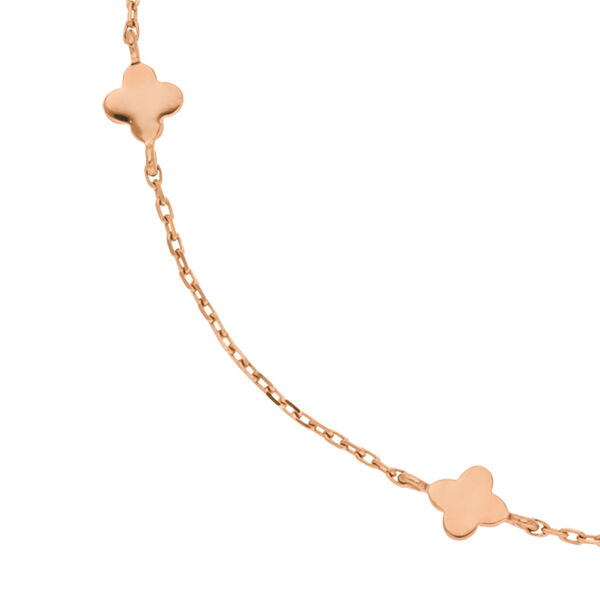 Armkette MINI Clover, 14 Karat Rosegold Bild 3