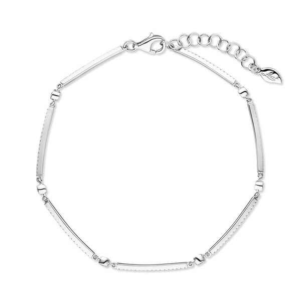 Armband Bar, 18 Karat Weigold, Diamanten Bild 5