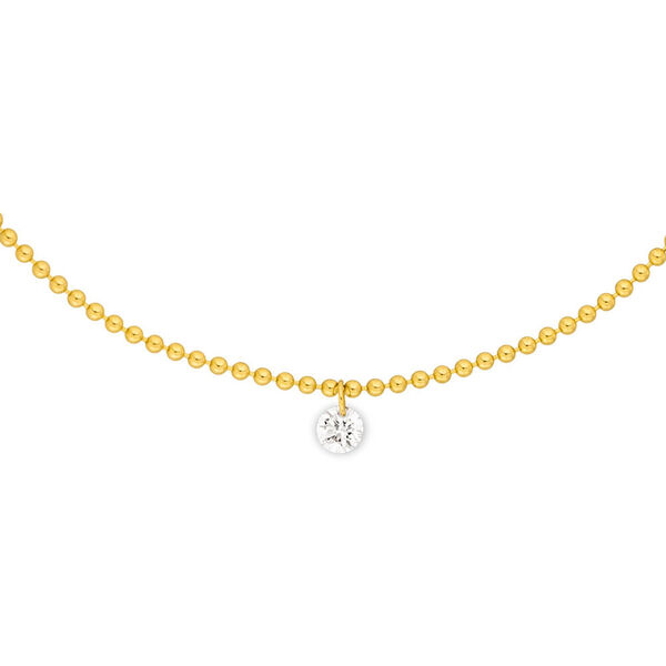 Armkette Pure Ball Chain, Diamant, 14 K Gelbgold Bild 3