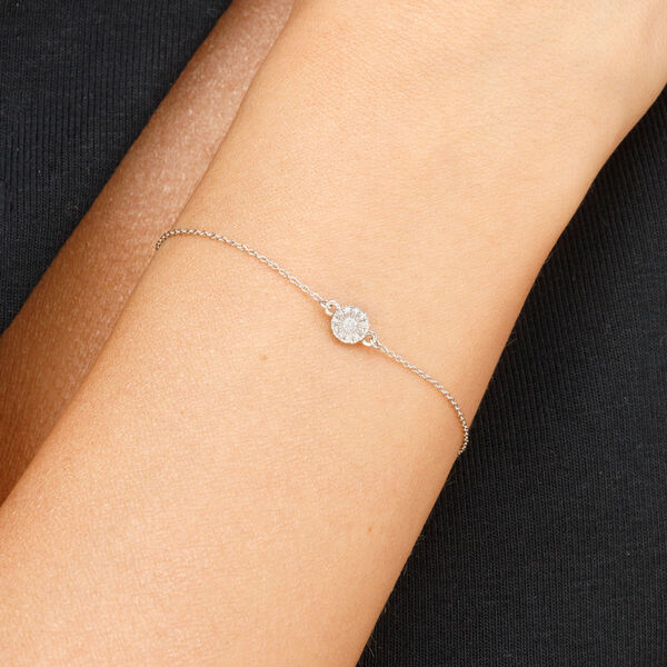 Armkette Pav II mit Diamanten, 18 Karat Weigold Bild 2