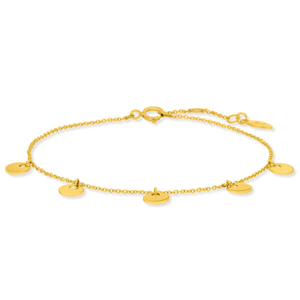 Armkette Platelet, 14 K Gelbgold Bild 3