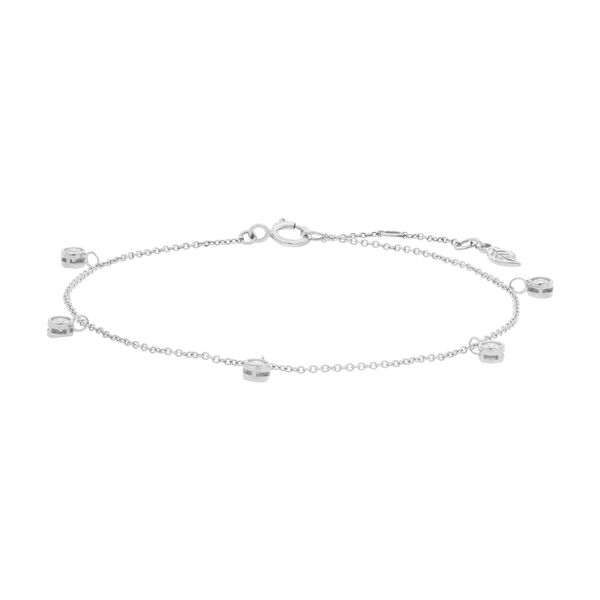 Armkette MY FIRST DIAMOND Charms, 14 Karat Weigold 