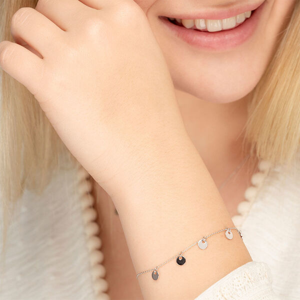 Armkette Platelet, 14 Karat Weigold Bild 2