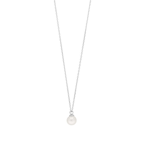 Halskette Single Pearl, 14 Karat Weigold Bild 5