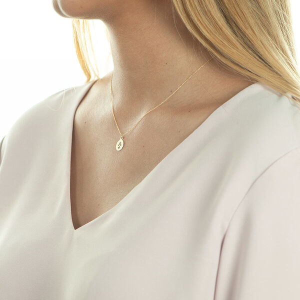 Halskette Fatima, 14 K Gelbgold Bild 3