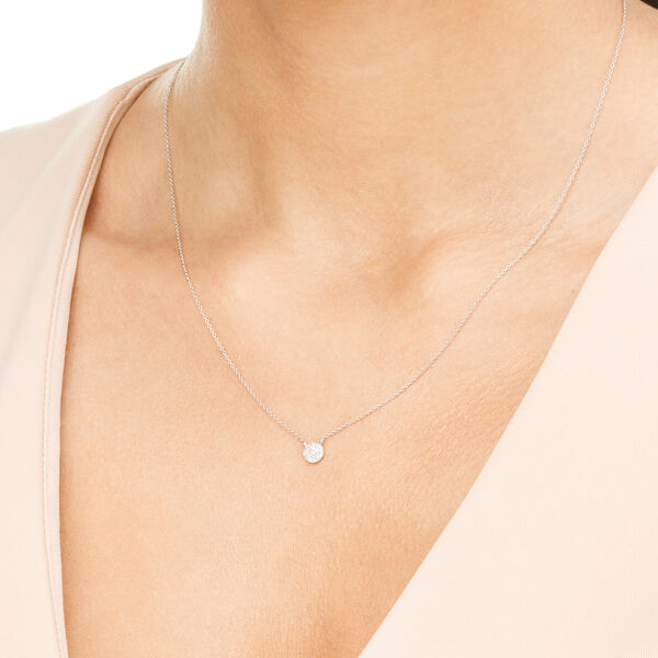 Halskette Pav mit Diamanten, 18 Karat Weigold Bild 2