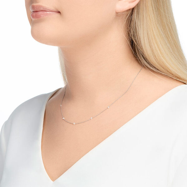 Halskette PURE Quintruple Diamant, 18 Karat Weigold Bild 3