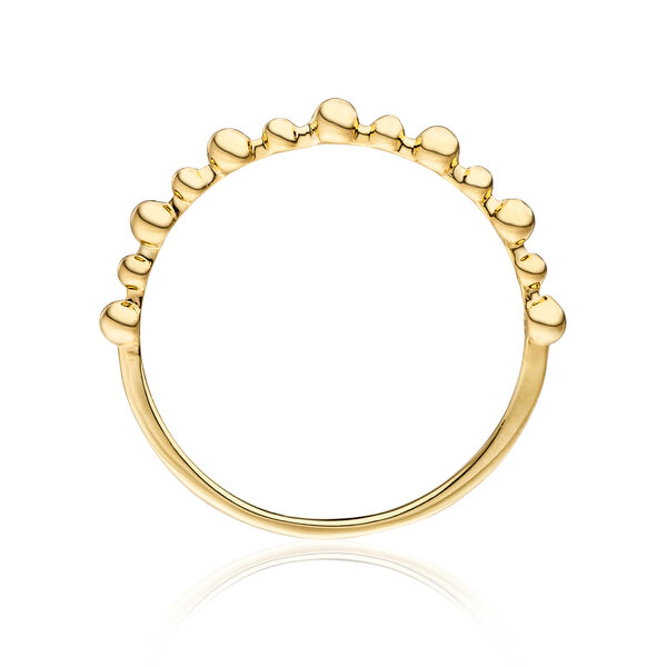 Ring Kugel, 18 Karat Gelbgold Bild 2