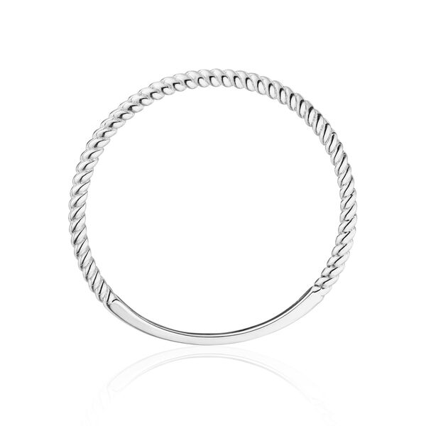 Ring Twist, 18 Karat Weigold Bild 2