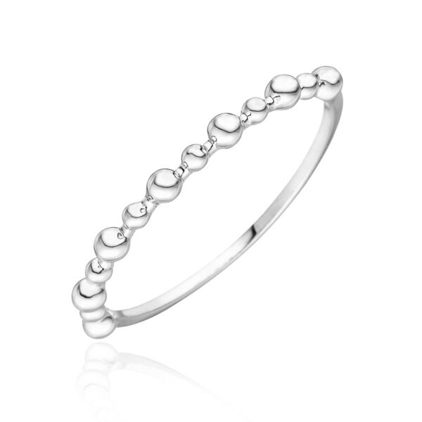 Ring Kugel, 18 Karat Weigold Bild 4