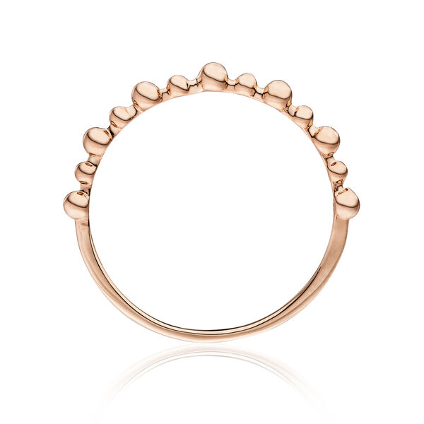 Ring Kugel, 18 Karat Rosegold Bild 2