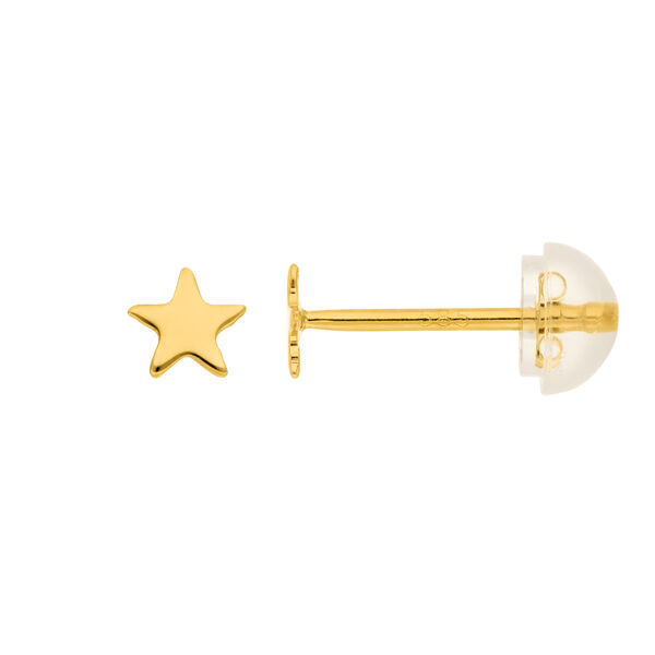 Ohrstecker MINI Stars, 14 Karat Gelbgold Bild 4