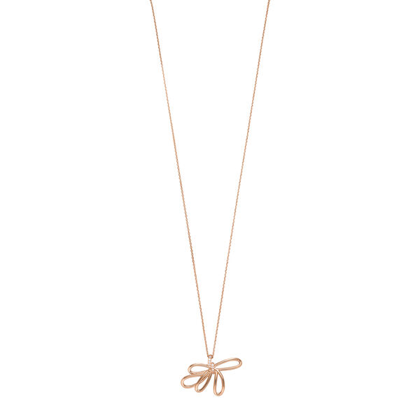 Halskette Blossom, 18 Karat Rosegold vergoldet Bild 2