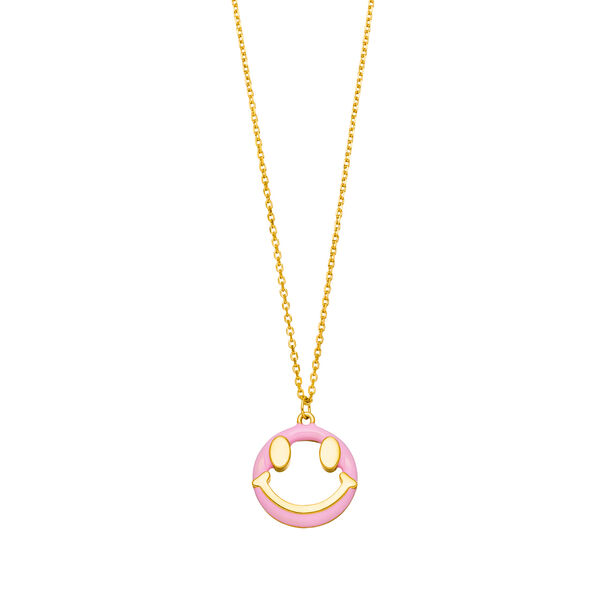 Halskette Joy EMOJI, 18 Karat Gelbgold vergoldet Bild 4