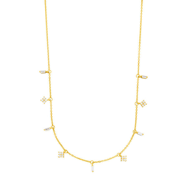 Choker CRYSTAL, 18 Karat Gelbgold vergoldet Bild 2