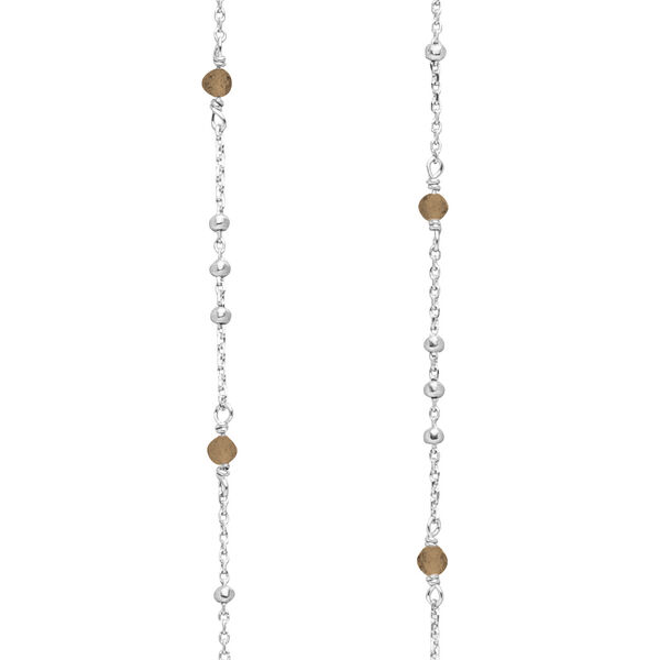 Lange Halskette Flying Gems, Rauchquarz, 90cm, 925 Sterlingsilber Bild 3 Lange Halskette Flying Gems, Rauchquarz, 90cm, 925 Sterlingsilber Bild 3