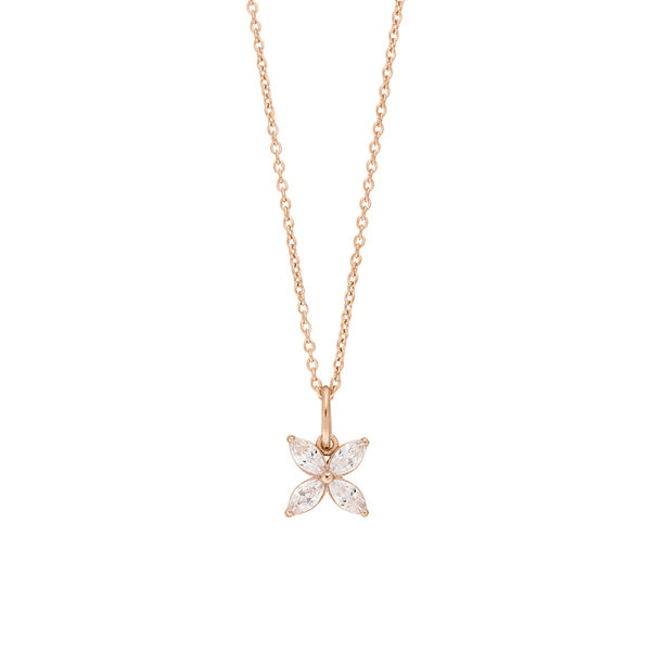 Halskette Leaf Flower, 18 Karat Rosegold Bild 2