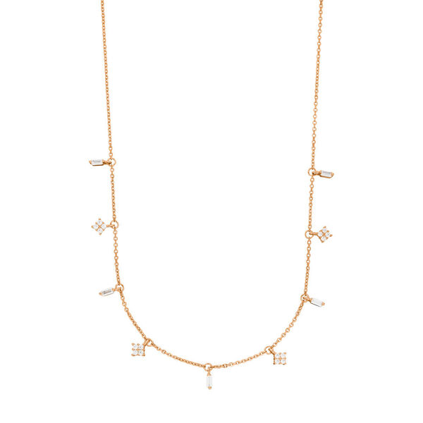 Choker CRYSTAL, 18 K Rosegold vergoldet Bild 2