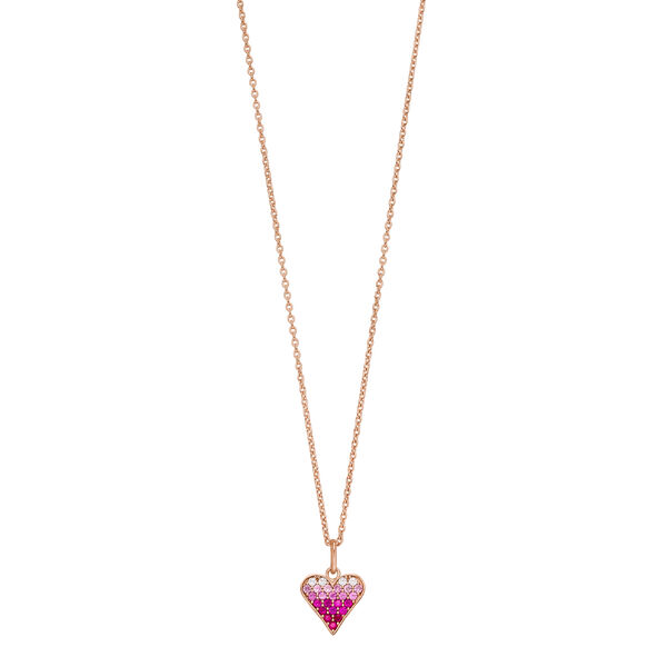 Halskette Pink Valentine, 18 Karat Rosegold vergoldet Bild 3