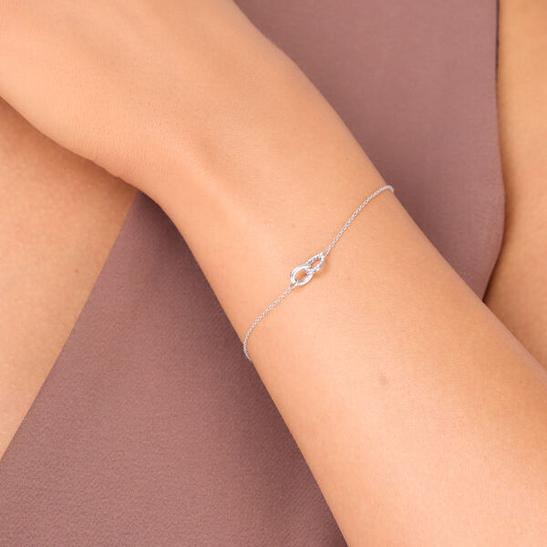 Armkette ETERNAL TOUCH, Diamanten, 14 Karat Weigold Bild 2