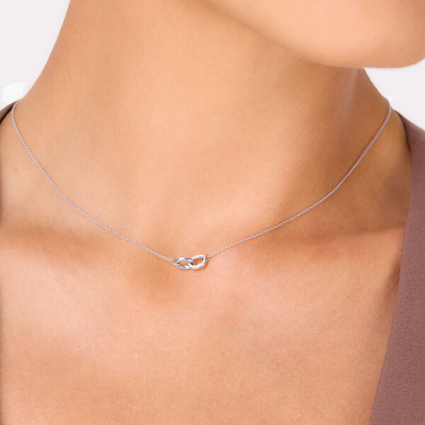 Halskette ETERNAL TOUCH, Diamanten, 14 Karat Weigold Bild 2