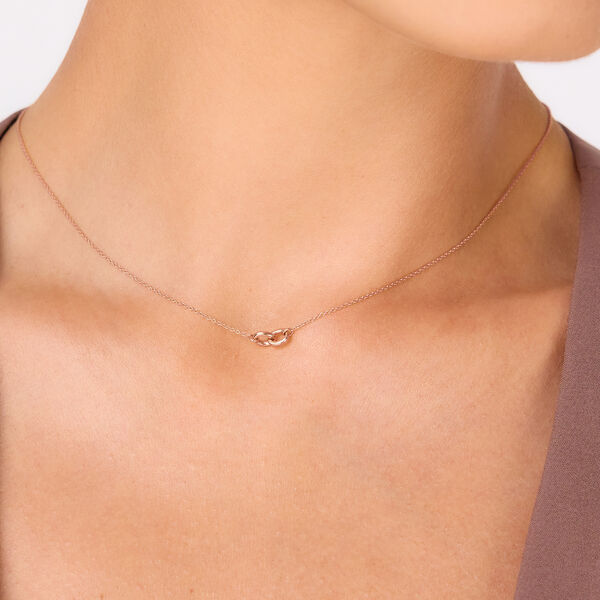 Halskette ETERNAL TOUCH, 14 Karat Rosegold Bild 2