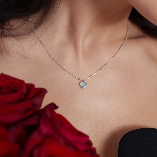 Halskette Valentine, Silber Bild 2