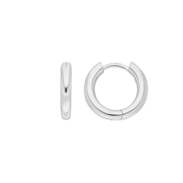 Klappcreolen Basic BOLD, 15 mm, 925 Sterlingsilber Bild 3