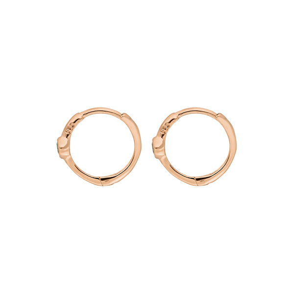 Creole One Gem, Blauer Topas, 18 K Rosegold vergoldet Bild 3