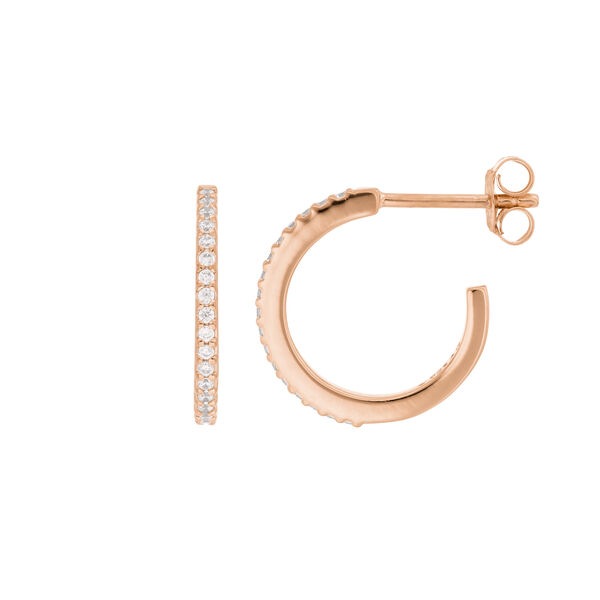 Creole Circle of Life, mini, 18 K Rosegold vergoldet Bild 2