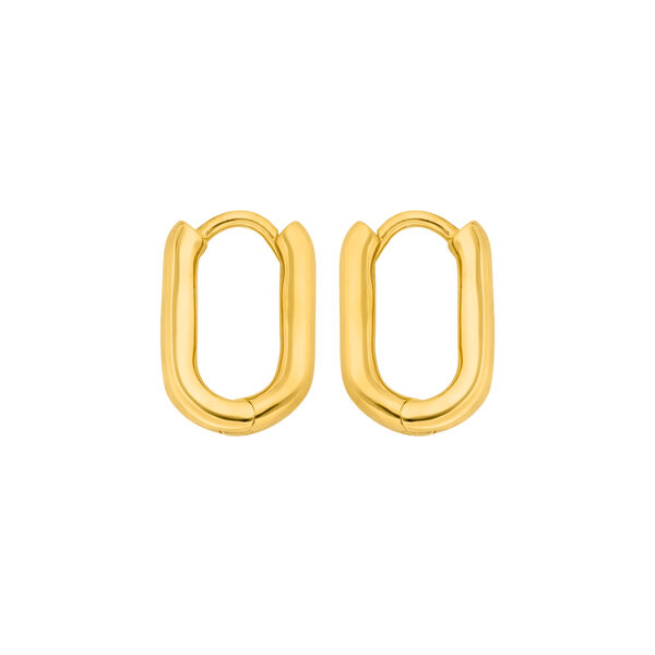 Creole Square, mini, 18 K Gelbgold vergoldet Bild 3