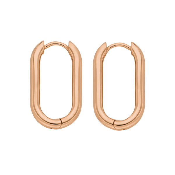 Creole Square, maxi, 18 K Rosegold vergoldet Bild 3