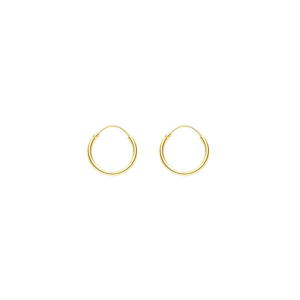 Creole Pure, klein, 18 K Gelbgold vergoldet Bild 2