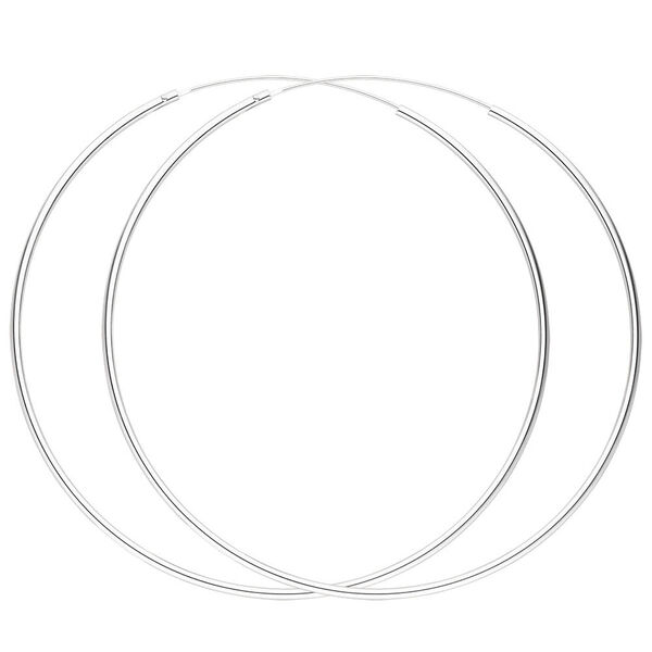 Creole Pure, 70mm, 925 Sterlingsilber Bild 3