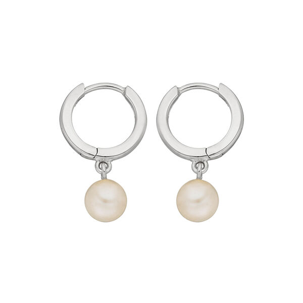 Creolen PEARLS, 925 Sterlingsilber Bild 3